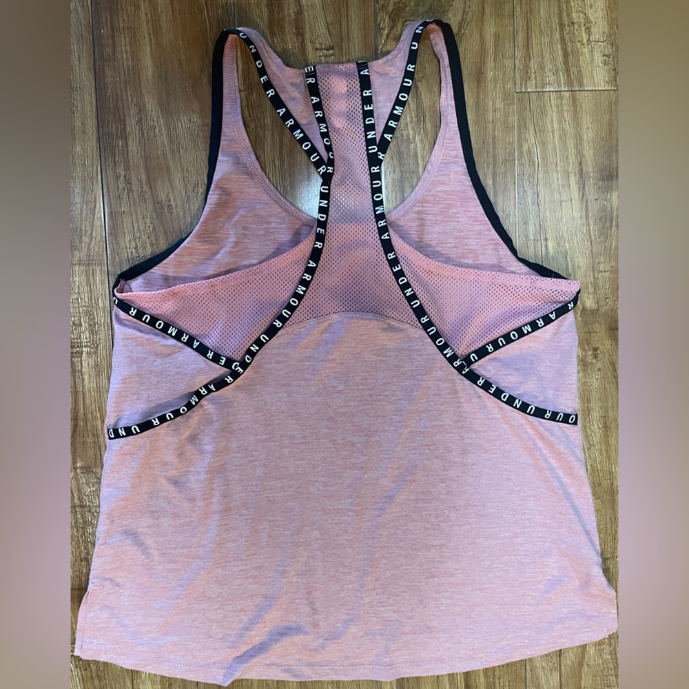 Under Armour HeatGear Pink Top